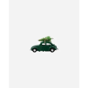 Cenový Hit Vianočné autíčko Xmas Car Mini Green
