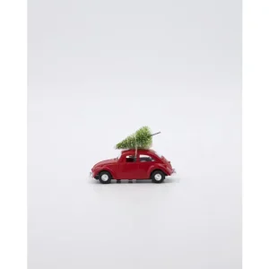 Vánoční autíčko Xmas Car Mini Red Oblíbený