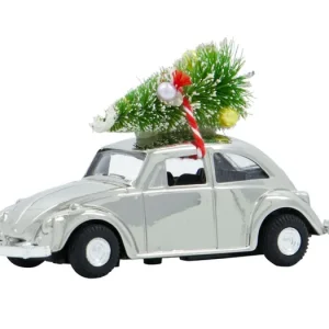 Must-Have Vánoční autíčko Xmas Car Mini Silver