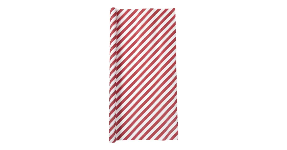Vánoční balící papír Red Stripes Poslední Šance