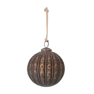 Vianočná banka Mung Brown 13 cm Finální Výprodej