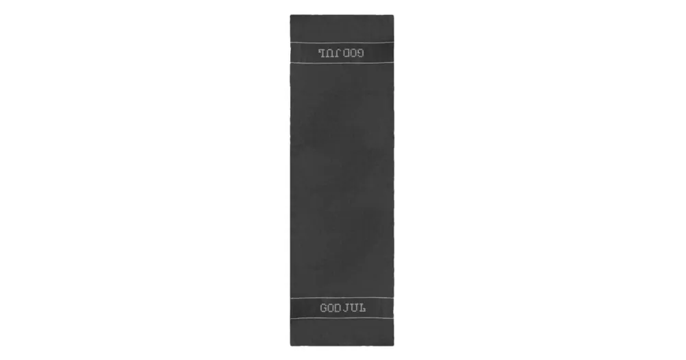Vianočný behúň God Jul Dark grey 44x140 cm Časově Omezené