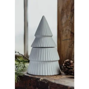Oblíbený Vianočná dóza Skogsvik White 19 cm
