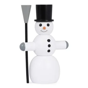 Vianočná drevená figúrka Snowman Large Cenový Hit