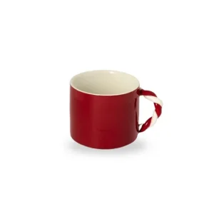 Vianočný hrnček Polka Holiday Mug Red Horká Nabídka