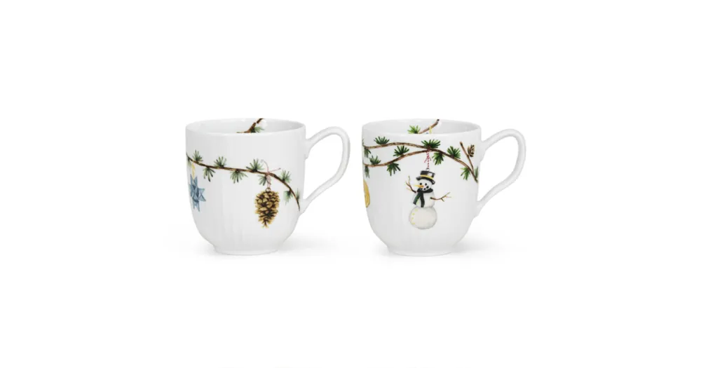 Pouze Dnes Vánoční hrnky Hammershoi Christmas - set 2 ks