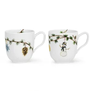 Jen Po Omezenou Doba Vianočné hrnčeky Hammershoi Christmas - set 2 ks
