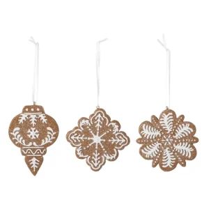 Speciální Cena Vánoční odzoby Gingerbread I - set 3 ks