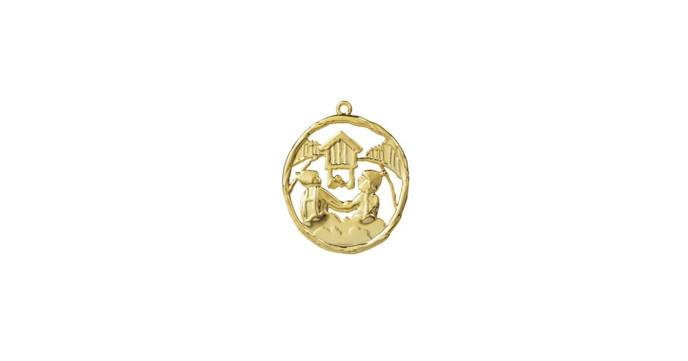 Vianočná ozdoba Cabin Elf Gold 7,5 cm Aktuální