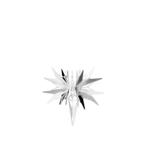 Vánoční ozdoba Christmas Angel Silver 10,5 cm Nová Kolekce