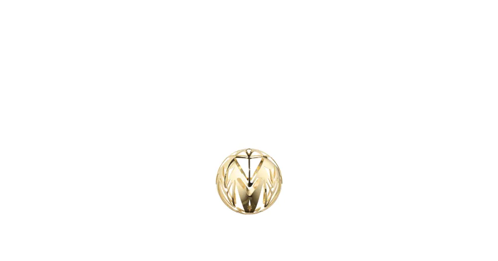 Levný Vánoční ozdoba Christmas Ball Gold 6,5 cm
