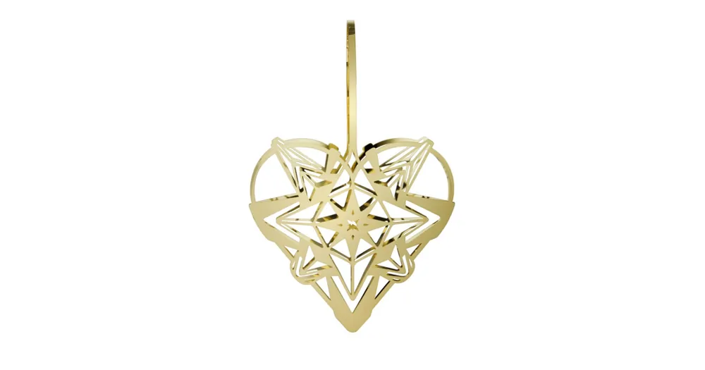 Vánoční ozdoba Christmas Heart Gold 25,6 cm Nakupujte Hned