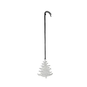 Vánoční ozdoba Christmas Tree Silver 7 cm Oblíbený