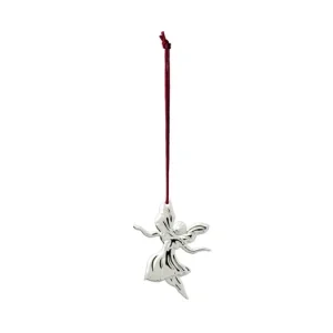 Novinka Vianočná ozdoba Dancing Angel Silver 7 cm