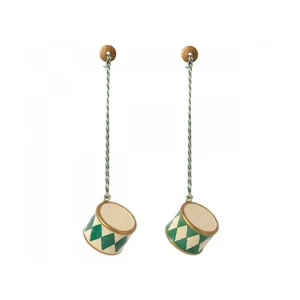 Vianočná ozdoba Drum Small Green - set 2 ks Poslední Šance