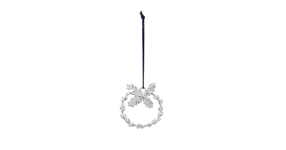 Zlevněný Vianočná ozdoba Holly Silver 7 cm