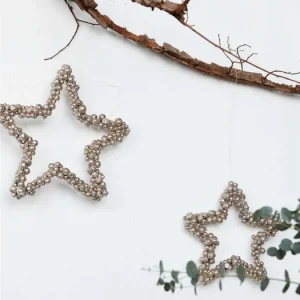 Rychlé Dodání Vánoční ozdoba Jingle Zlatá 16 cm