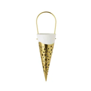 Víkendová Akce Vánoční ozdoba Nobili Cone Gold - 18,5 cm