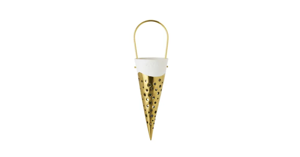 Vianočná ozdoba Nobili Cone Gold - 18,5 cm Must-Have