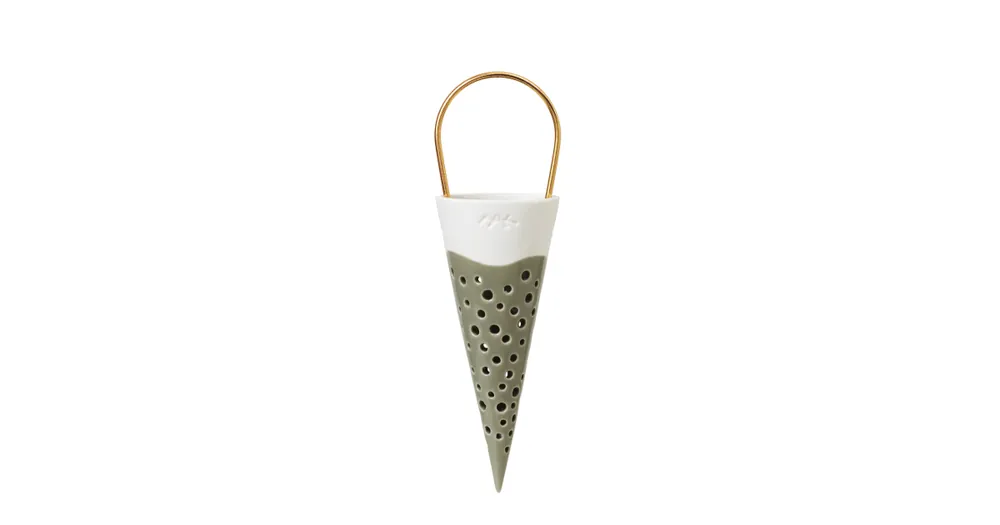 Autentický Vianočná ozdoba Nobili Olive Green 18,5 cm