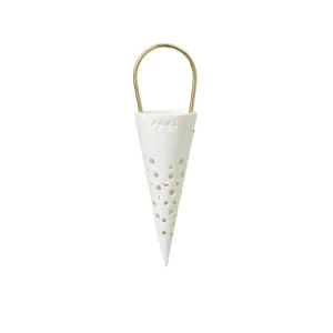 Aktuální Vánoční ozdoba Nobili White - 15,5 cm