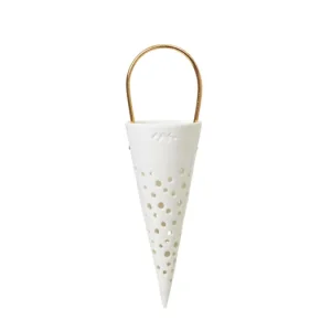 Vánoční ozdoba Nobili White - 18,5 cm Dokud Zásoby Vydrží
