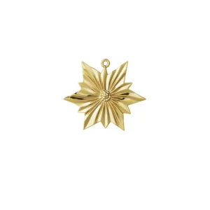 Autentický Vánoční ozdoba North Star Gold 6,5 cm