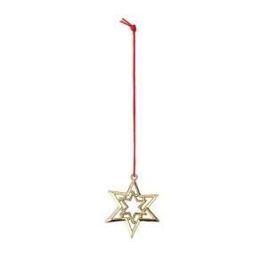 Zlevněný Vianočná ozdoba Trundle Star Gold 8 cm