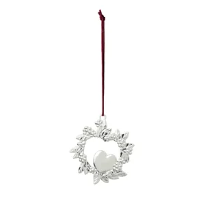 Sleva Vánoční ozdoba Wild Heart Silver 8 cm