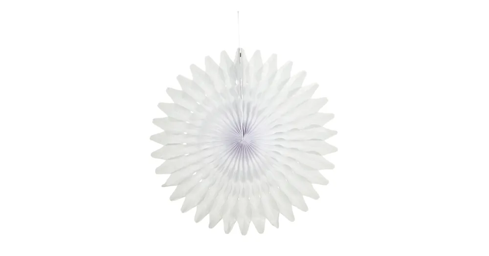 Vánoční papírová dekorace Fold White 68 cm Odeslání Ihned