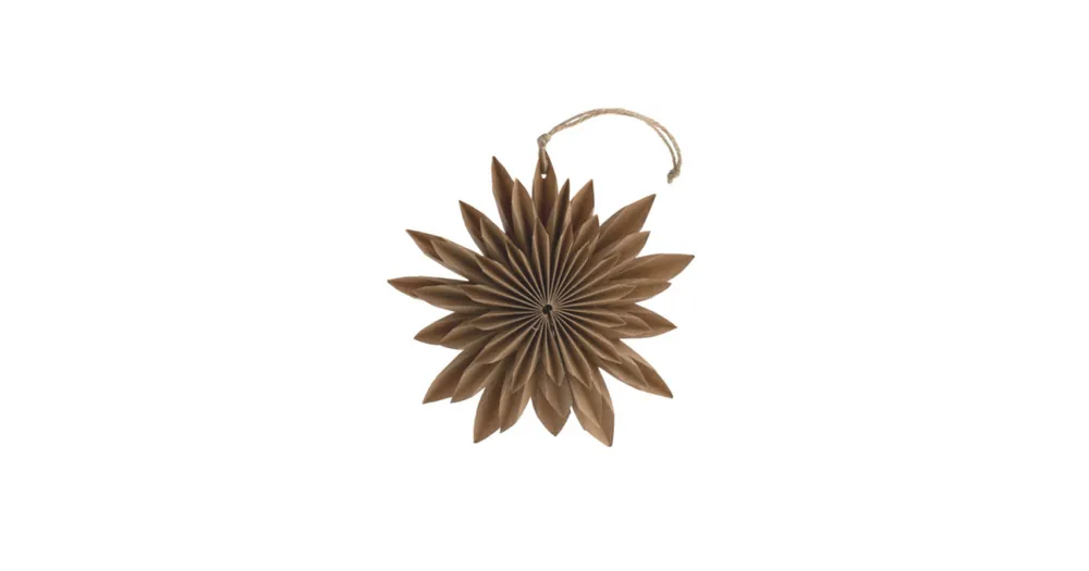 Vánoční papírová hvězda Buared Brown 15 cm Omezená Nabídka