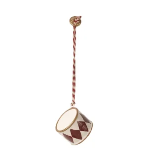 Vánoční plechová ozdoba Drum Small Red Odeslání Ihned