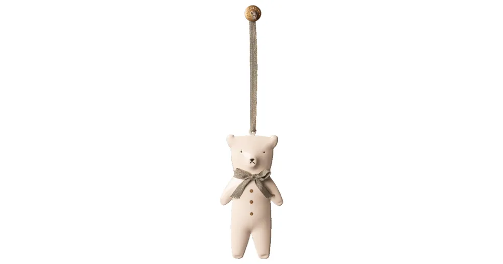 Poslední Šance Vánoční plechová ozdoba Maileg Teddy Bear