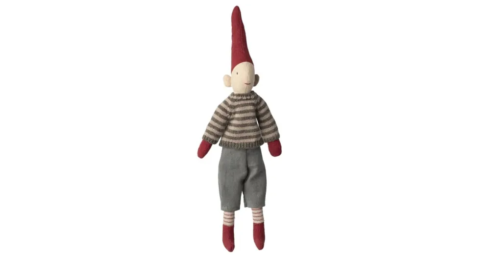 Vánoční skřítek Pixy Boy Knitted Dress 26 cm Víkendová Akce
