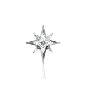 Akce Vianočná špička na stromček Top Star Silver 32 cm