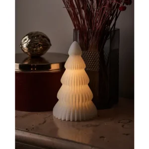 Vianočná svietiaca dekorácia stromček Claire 16 cm Zlevněný