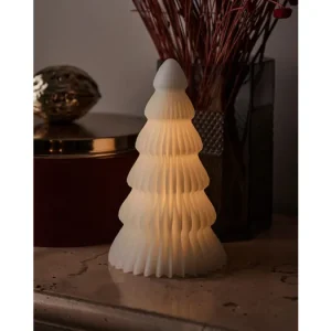 Poslední Šance Vianočná svietiaca dekorácia stromček Claire 19 cm