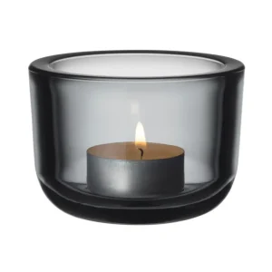 Svícen na čajovou svíčku Valkea, grey Must-Have