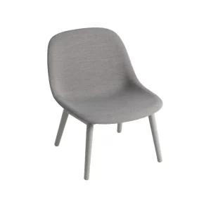Křeslo Fiber Lounge Chair Wood Base, Remix 133 Nízká Cena