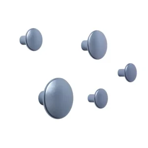 Sada věšáků The Dots Metal, pale blue Přímo Od Výrobce
