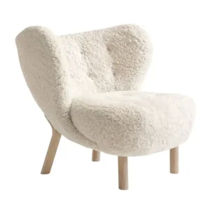Křeslo Little Petra VB1, oak / sheepskin Levný