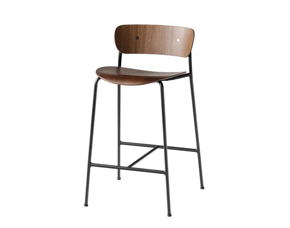 Sleva Barová stolička Pavilion AV7 65 cm, walnut