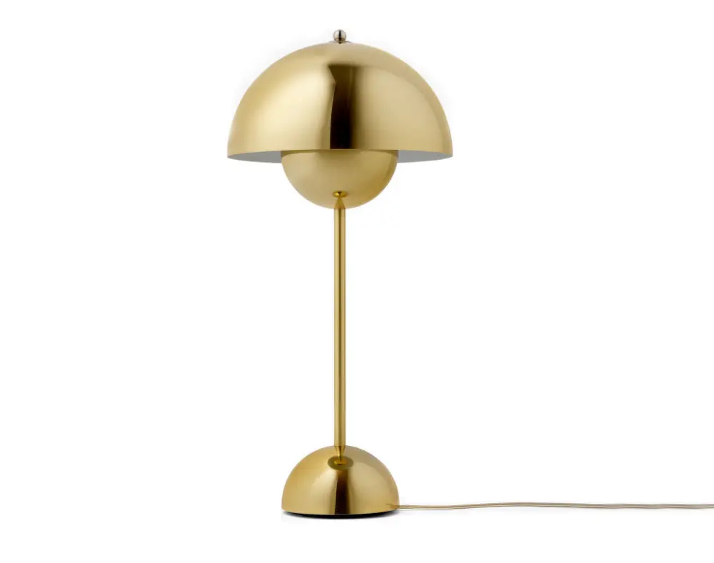 Stolní lampa Flowerpot VP3, brass Novinka