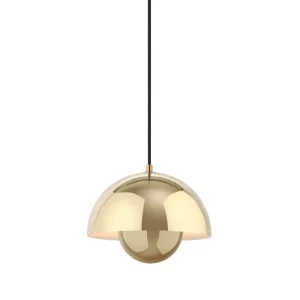 Bezpečná Platba Závěsná lampa Flowerpot VP1, brass