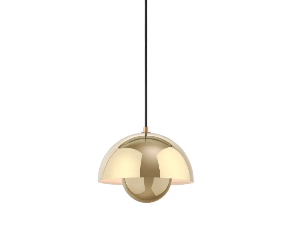 Bezpečná Platba Závěsná lampa Flowerpot VP1, brass