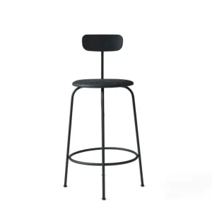 Ověřený Barová židle Afteroom Counter Chair, black leather
