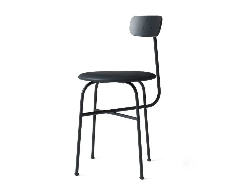 Tovární Cena Židle Afteroom Dining Chair 4, leather, black/black