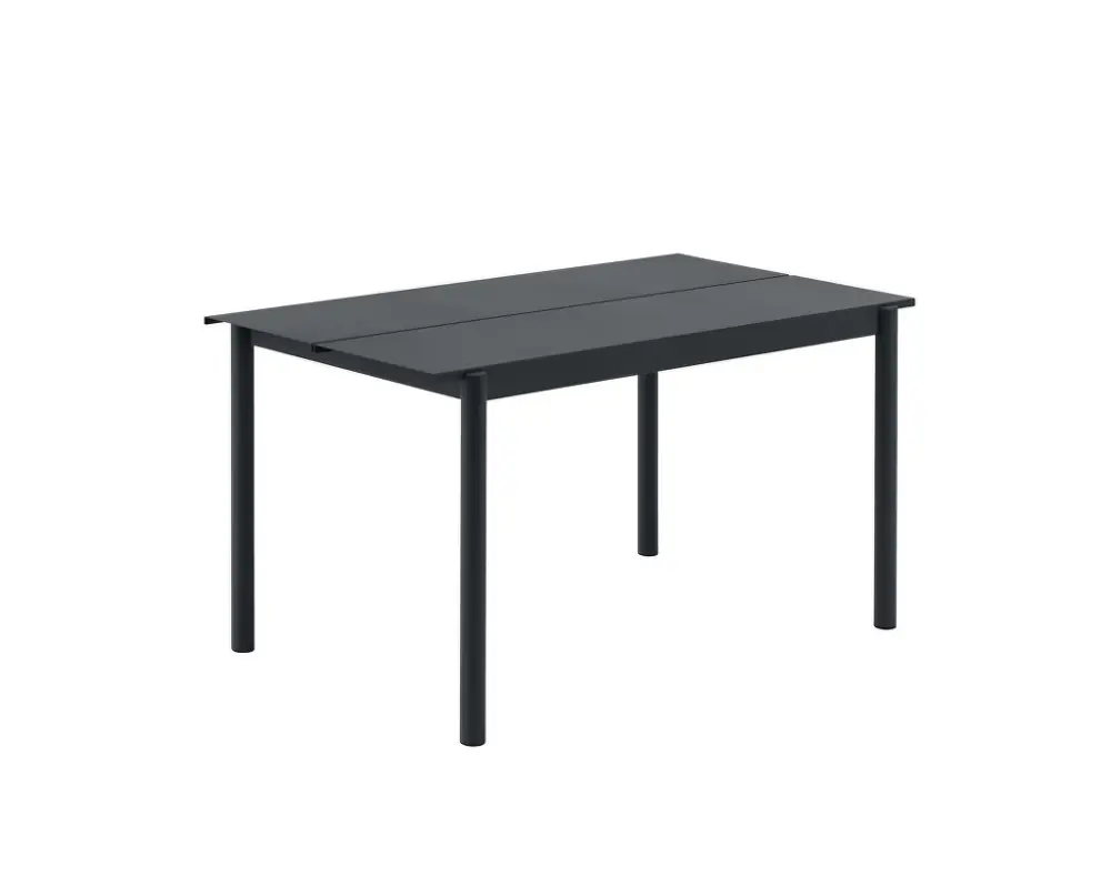 Výprodej Stůl Linear Steel Table 140 cm, black