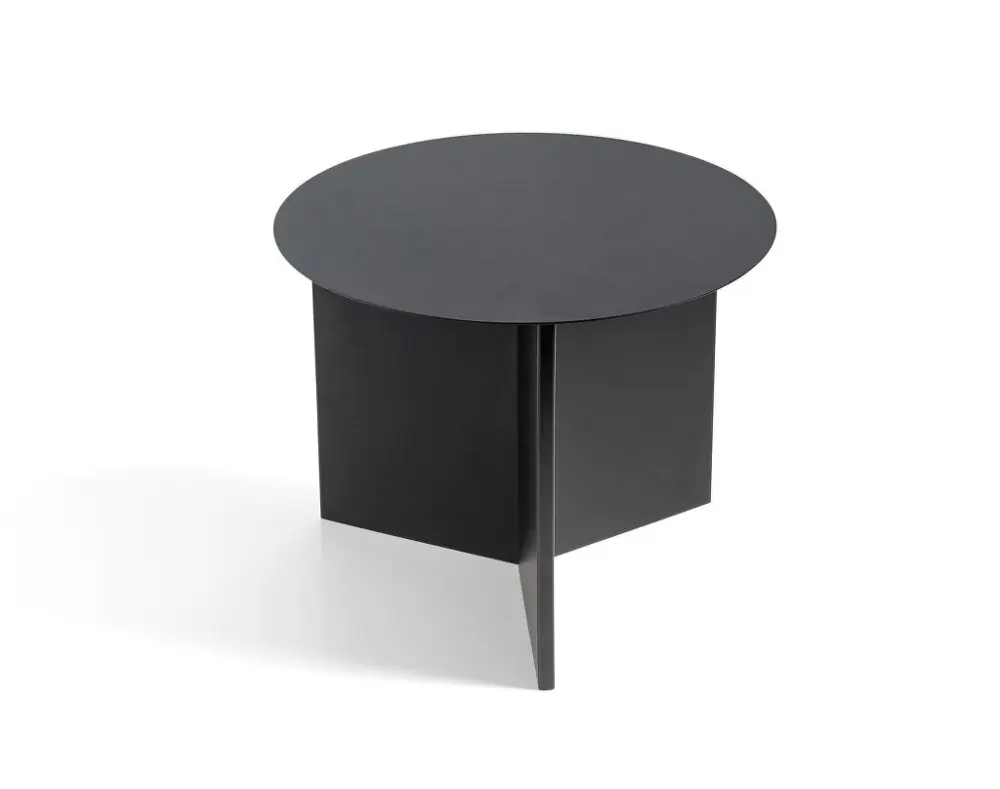 Stolek Slit Round Side, black Novinka