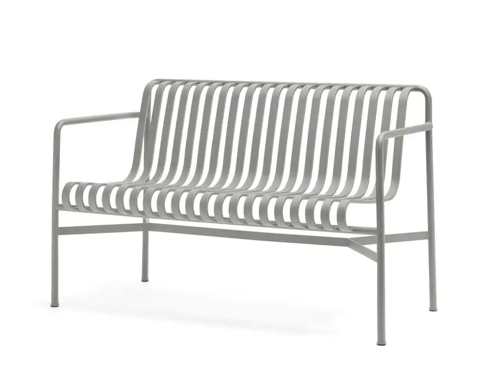 Lavička Palissade Dining Bench, sky grey Aktuální